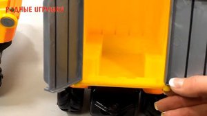 Игрушечный самосвал ГрипТрак с прицепом (37466, Полесье, Wader)