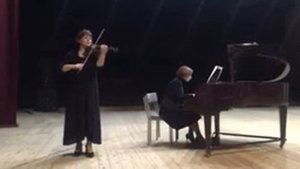 Монти "Чардаш" скрипка - Черняева В.О., фортепиано - Семикопенко Г.И.