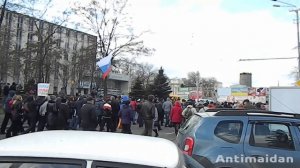 Митинг против фашизма 16 марта 2014 года Днепропетровск