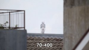 140-400mm F5.6 TELEPHOTO ZOOM from Canon EF 70-200 F2.8 with Canon Extender EF 2X iii