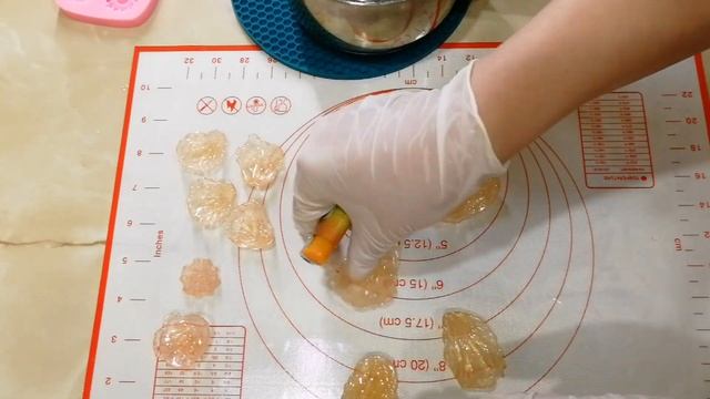 Карамельный цветок из сахара БЕЗ МОЛДА