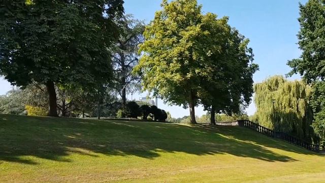 Один день в парке Rheinaue. Осенний влог. Германия. Сентябрь 2021.