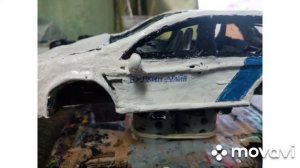 Делаю стиль Булкин Драйв на BMW M5 Ф 90 из пластилина