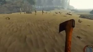 Как я дерусь с аборигенами в The Forest!