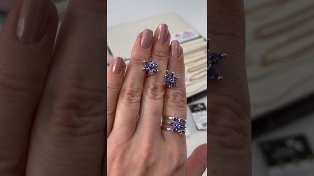 НЕЗАБУДКИ💎Белое Золото💍Танзанит💎Золотиночка ТВ💍