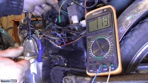 Мопед raser alpha 110 пропала искра