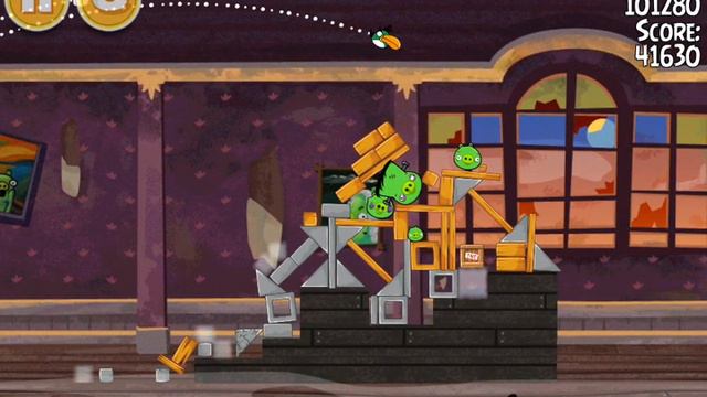 Angry Birds Seasons Haunted Hogs 1-6 Walkthrough 3 Stars смотреть онлайн