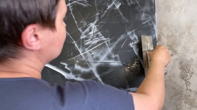 Эффект Мрамора за 10 минут | Декоративная Штукатурка Гениально Просто смотреть онлайн