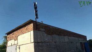 Защита виноградника от птиц.