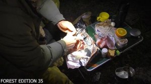 ПОХОД В ЛЕС С НОЧЁВКОЙ,ТЕСТ СПАЛЬНИКА