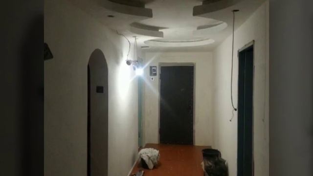 Двухуровневый потолок из гипсокартона и ремонт в коридоре своими руками смотреть онлайн