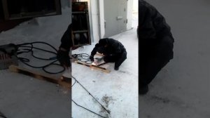 Изготовление гусака на гараж