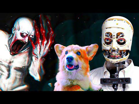 Корги Коржик против Скромника SCP!!