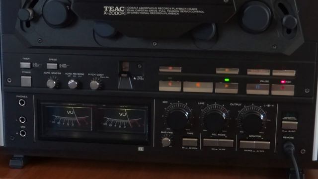 TDK SD-1800 Тестируем на запись на ТEAC X-2000R смотреть онлайн