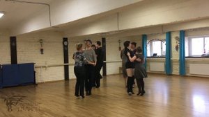 Полька-редова кадриль по Хоуву, 1-я фигура.