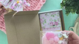 Набор для шитья куклы - текстильная игровая кукла Кэти| Handmade Fabric Doll