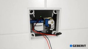 Монтаж бесконтактного смыва писсуара.