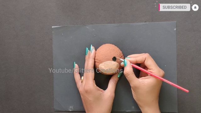 Coconut Shell Wall hanging/ DIY Panda Bear/ Coconut Shell Craft Ideas (Easy)/ Wall decoration Ideas смотреть онлайн