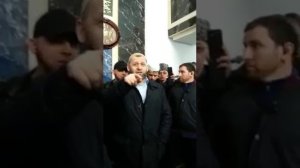 Хамзат Чумаков -  речь в мечети , после покушения.