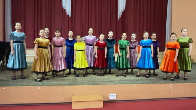 Образцовый художественный коллектив. Вокально-хоровой ансамбль «Палитра». смотреть онлайн