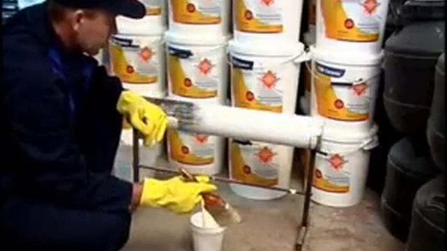 Нанесение теплосберегающей краски TSM Ceramic.avi