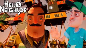 ШОУ ПРИВЕТ СОСЕД!ГИГАНТСКИЙ ДОМ СОСЕДА!ИГРА HELLO NEIGHBOR MOD KIT ПРОХОЖДЕНИЕ!В РЕАЛЬНОЙ ЖИЗНИ!МОД