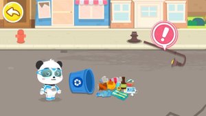Super Panda Rescue Team - Help Captain Kiki and Fight Evil Dinosaurs - Rescue Animals - Babybus Gam