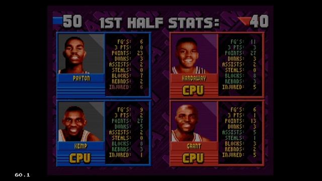 - NBA JAM (1994)  - Tournament Edition - Sega Mega Drive 2