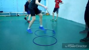 Тренировка хоккеистов на специальную выносливость и координацию движения. X-Hockey PRO.
