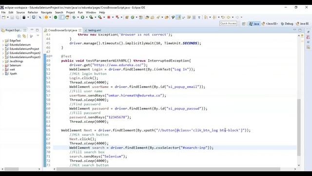Cross Browser Testing Using Selenium WebDriver | Selenium Certification Training | Edureka