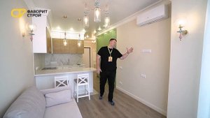 Рум тур Ремонт однушки 50 кв. м. по дизайн проекту в ЖК "Седьмой Континент" | Фаворит Строй