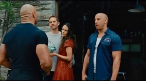 Форсаж 7 прощается с Полом Уокером. Концовка фильма. Лучший момент. Форсаж 7.  2015