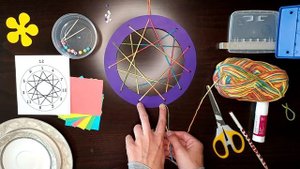 Поделка. Ловец снов. Творческий мастер-класс для детей и родителей.