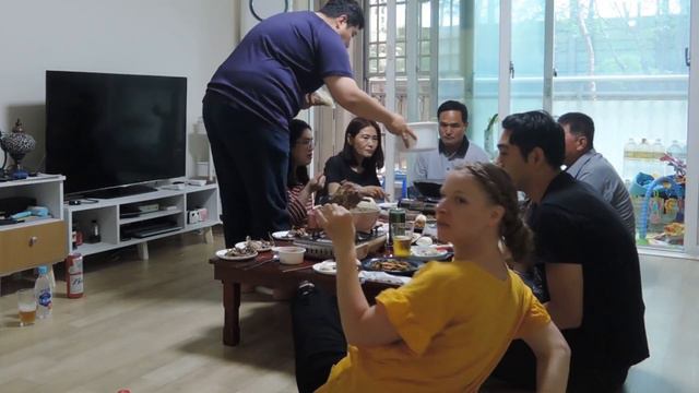 [ENG SUB] 국제커플/ Special Day with my Korean Family / AMWF / Life in Korea / International couple
