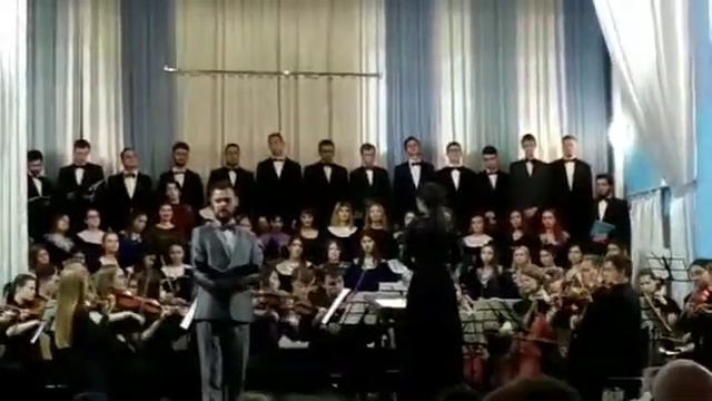 Бах Кантата речетатив Баса!  6 номер