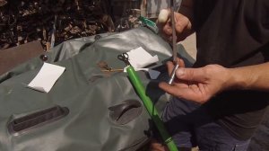 Модернизация старых уключин для резиновой лодки