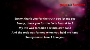 Sunny Boney M karaoke