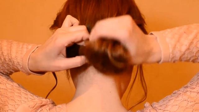 Прически на длинные волосы. Романтическая прическа для длинных волос.