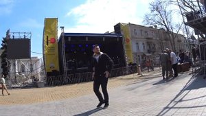 Как снимает Экшн-камера SONY HDR-AS50.Плюс маленькая экскурсия по Одессе.