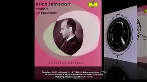 W.A, Mozart - Symphony No.23 in D major, K.181 (dir. Erich Leinsdorf, 1955)