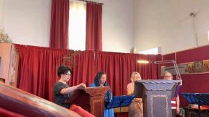 Господи, воззвах к Тебе (глас 4) и стихиры (совмещенные с Рождеством Иоанна Предтечи)