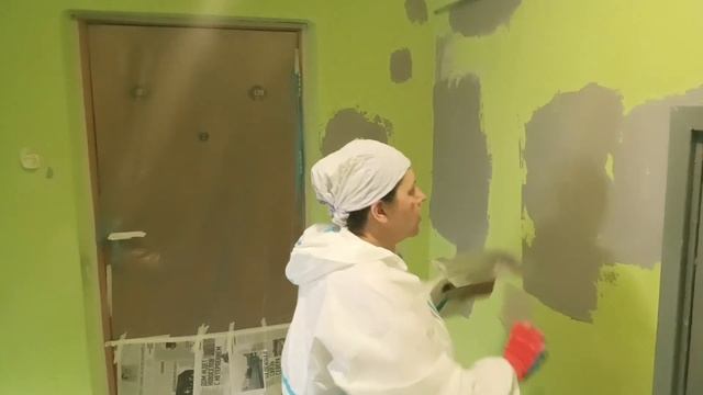 Как частично штукатурить стены подъезда