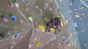 Indoor rock climbing - 6b