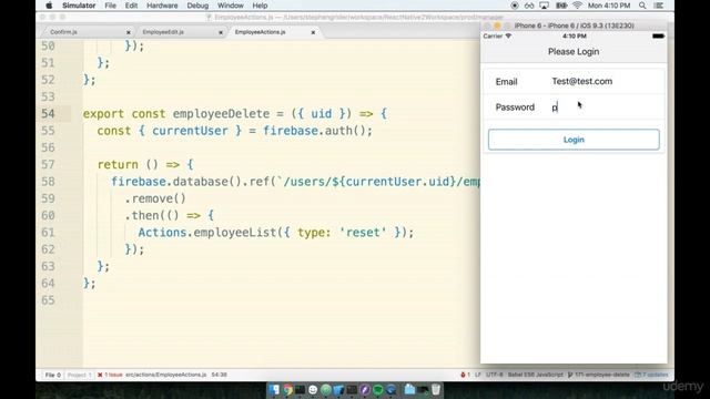 156 - Wiring up Employee Delete in React Native смотреть онлайн