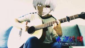 tokyo ghoul unravel guitar