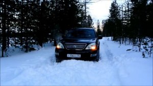 lexus gx470 топчет снег ГБО