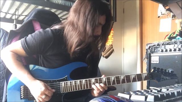 The Wicker Man - Iron Maiden Riff cover смотреть онлайн