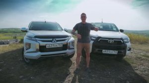 Toyota Hilux 2020 VS. Горка-Неберучка и Mitsubishi L200 HP 2020. Тест-Баттл.