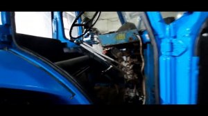 Soviet Tractor Mtz 80 part 2 Cabin Repair made in URSS Ремонт кабины часть 2