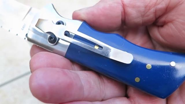 DKC-27-BLC-440c-PC Wizard Blue Cobra Resin 440c Stainless Steel DKC Knives Pocket Knife смотреть онлайн